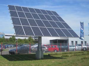 Nachführbare Fotovoltaikanlage